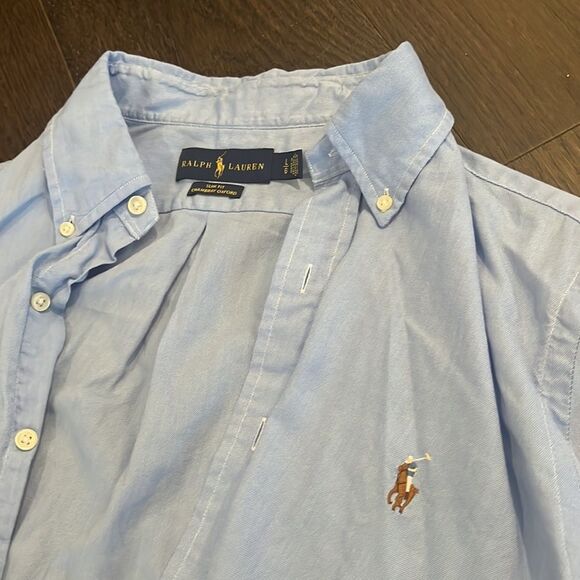 POLO RALPH LAUREN SHORT SLEEVE SHIRT - Large - Picture 5 of 9